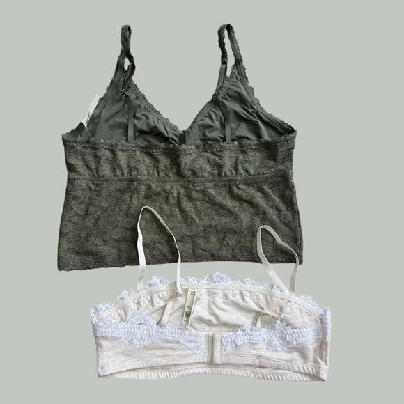 Aerie Lace Bralette Bundle Large NWT - Picture 10 of 11